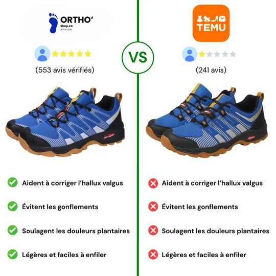 OrthoTrailPro™ - Chaussures de marche à confort orthopédique