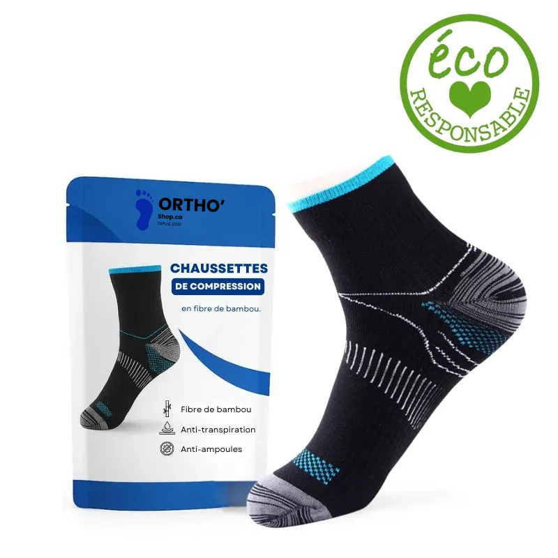 OrthoSocks™ - Chaussettes de compression en fibre de bambou