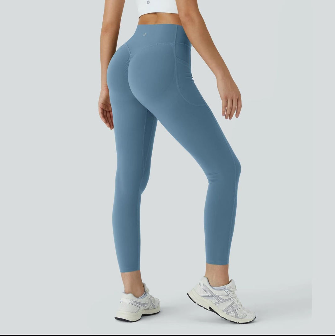 CurveFlex® | Legging Sculptant Taille Haute – Gainant, Galbant & Poche Latérale