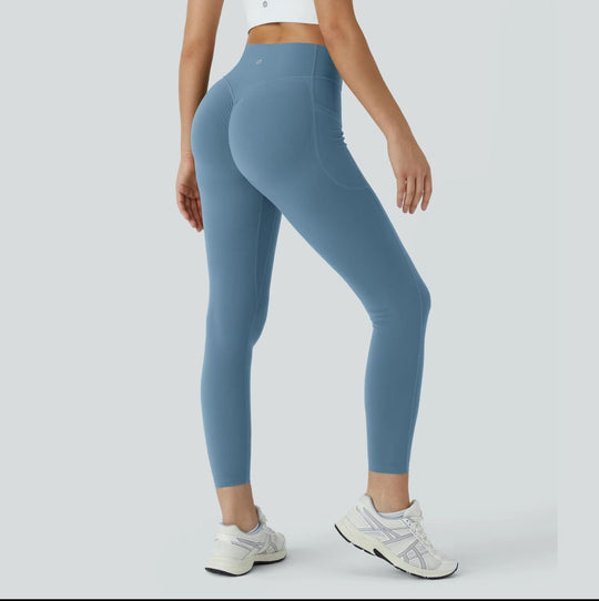 CurveFlex® | Legging Sculptant Taille Haute – Gainant, Galbant & Poche Latérale