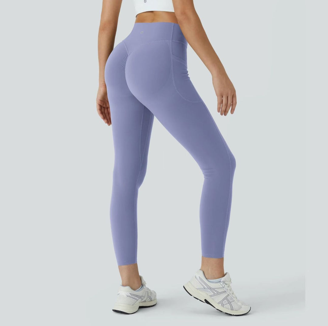 CurveFlex® | Legging Sculptant Taille Haute – Gainant, Galbant & Poche Latérale