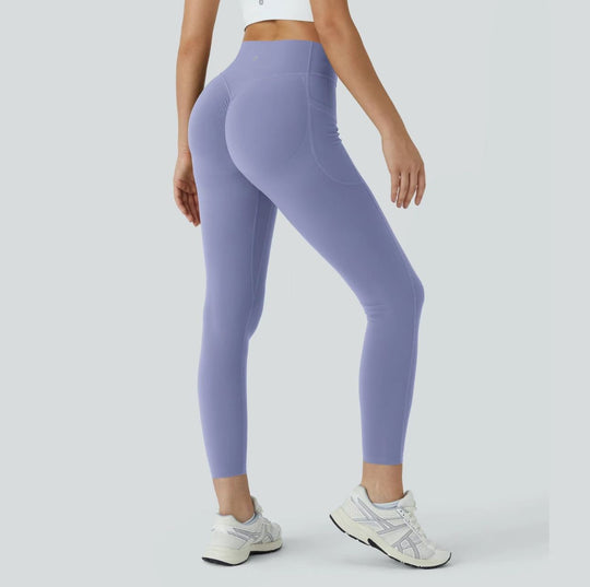 CurveFlex® | Legging Sculptant Taille Haute – Gainant, Galbant & Poche Latérale